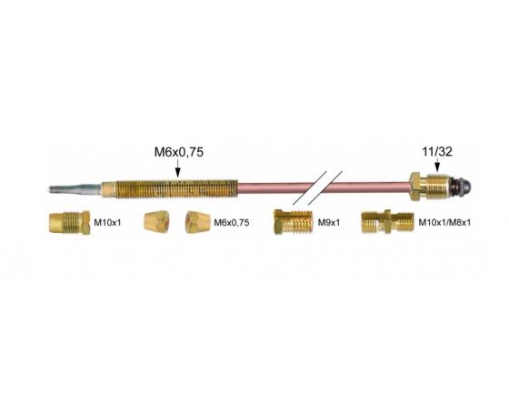 Termopar universal cabeza roscada largo 1500mm