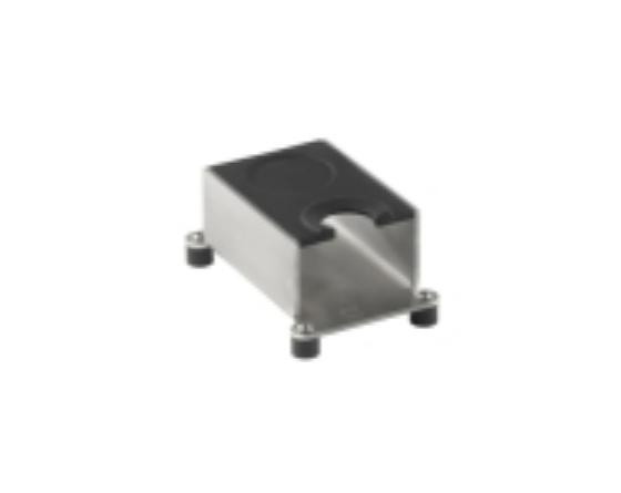Base portafiltro silicona negra hueco tamper