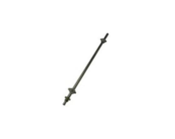 Brazo aclarado inferior fijo izq.inox. v-40
