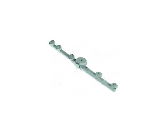 Brazo de aclarado l 300mm boquillas 4 montaje ø 10mm
