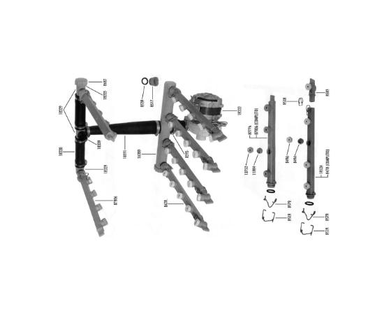 Brazo lavado superior completo gs-4/2 af jemi