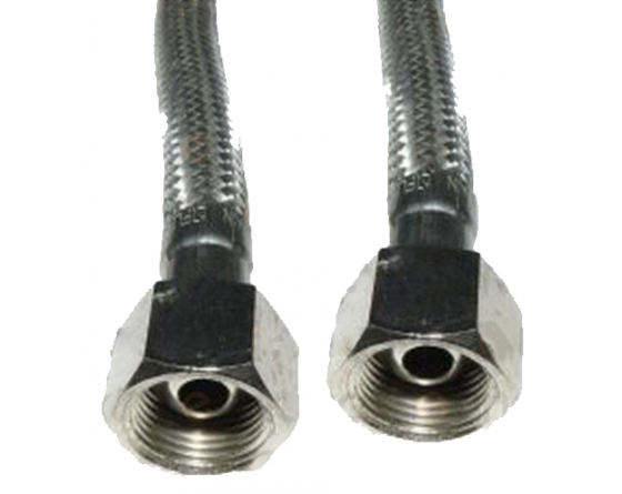 MANGUERA FLEXIBLE INOX 0.2M 3/8X3/8 H-H VARIOS
