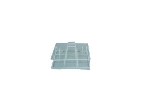 Cesto platos 370x370x120mm dhir alambre