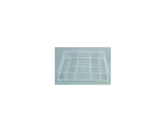 Cesto platos 400x400x110mm alambre