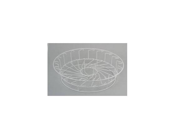 Cesto platos 48x12cm alambre