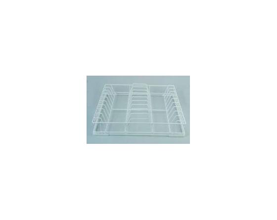 Cesto platos 500x500x100mm alambre