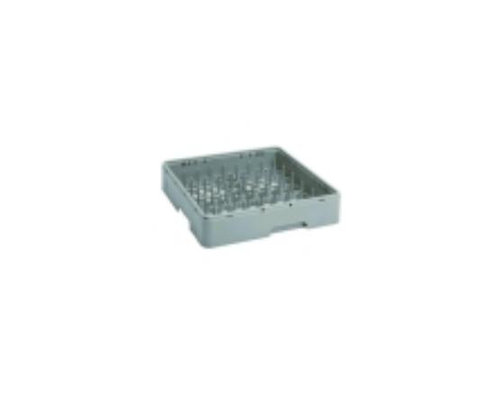Cesto platos 500x500x106mm cerrado plÁstico