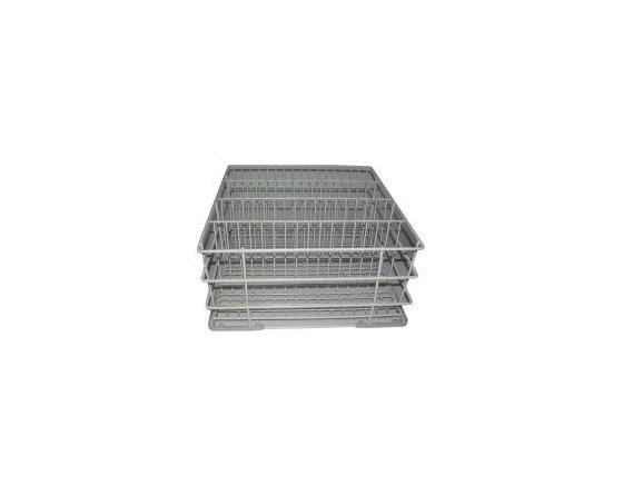 Cesto vasos 400x400x180mm con separador