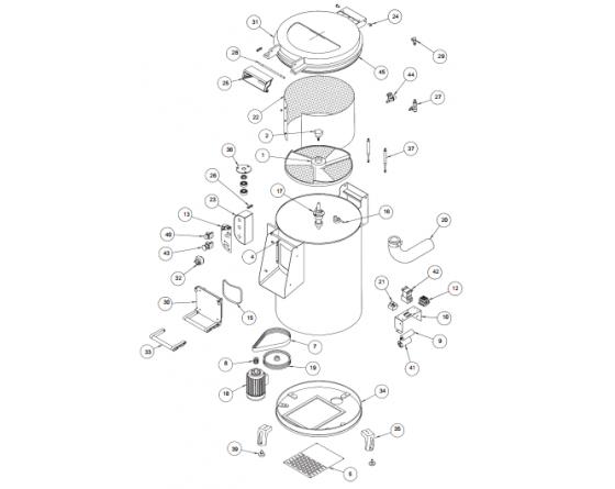Conjunto tapa retÉn sammic