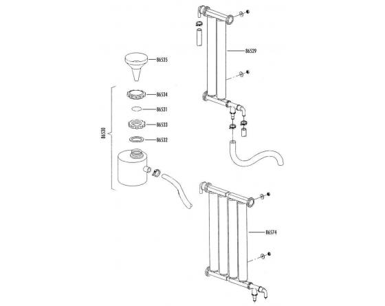 Depurador resina 2 columnas dihr