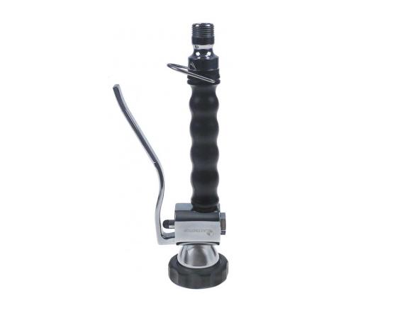 Ducha de mano empalme 1/2" m negro