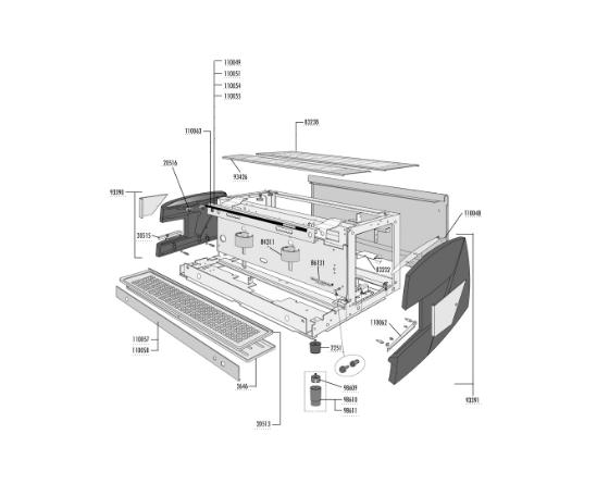 Embellecedor panel lateral derecho compac