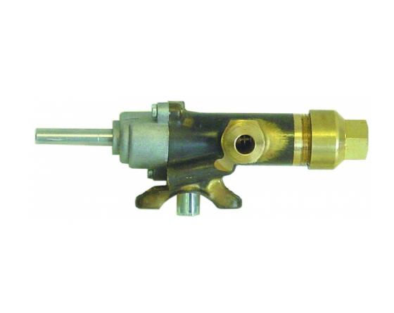 Grifo gas con brida cocina mareno lotus