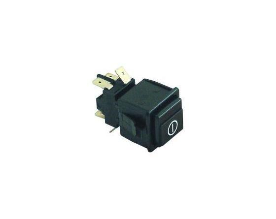 Interruptor 230v negro ed-550 hoonved