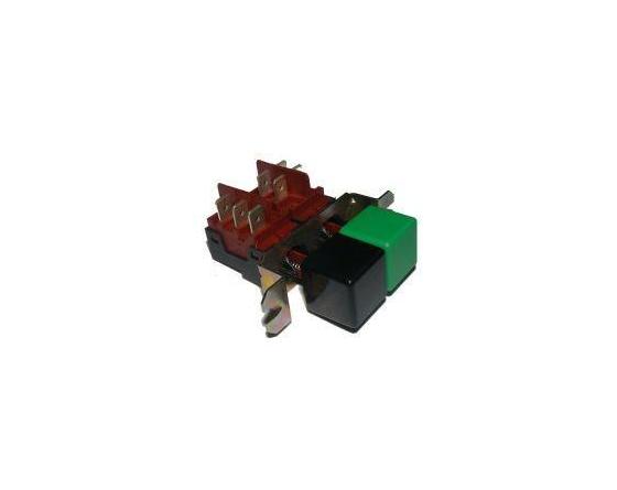 Interruptor doble verde-negro b-303f