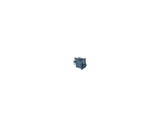 Interruptor negro 10a 250v 19x13mm modular