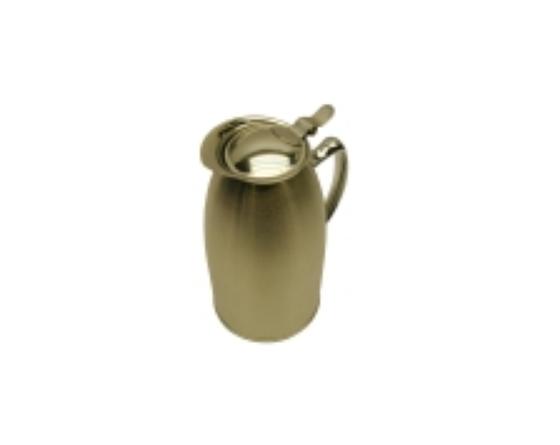 Jarra leche termo con tapa inox 0.60l