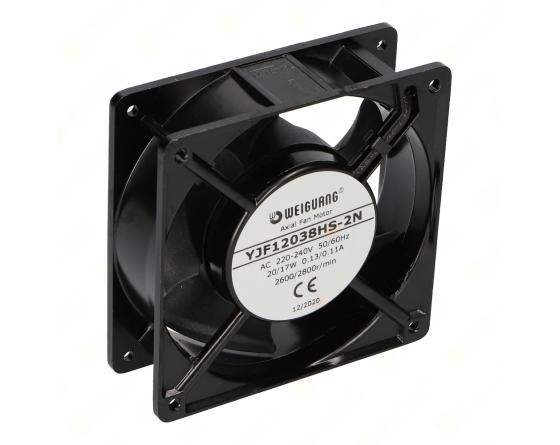 VENTILADOR AXIAL 230V 2650RPM 120X120X38MM WEIGUANG