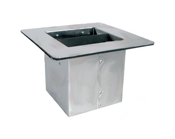 PICAMARRO ENCASTRABLE SATINADO 245X245X152MM THE COFFEE KNOCK DRAWER CO.