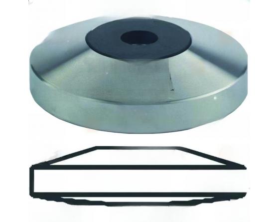 BASE CURVADA TAMPER INOX Ø58MM