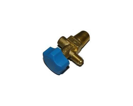 Llave envase gas r-410 tarada