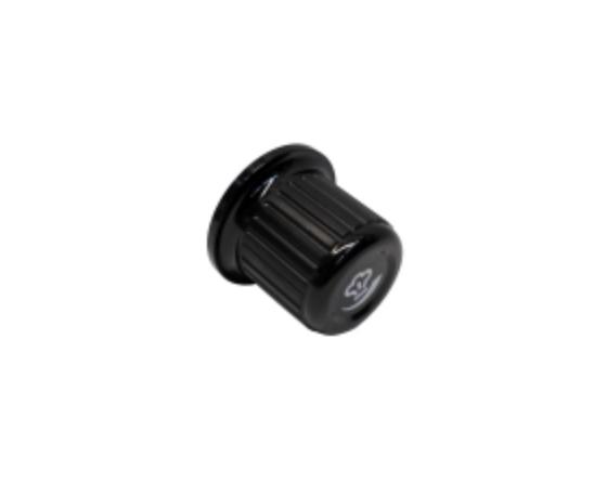 Mando vapor negro Ø58mm wega