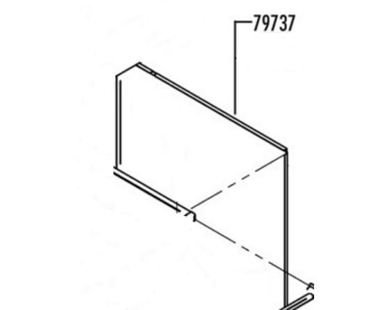 Panel lateral izquierdo carroceria ad-90 fagor