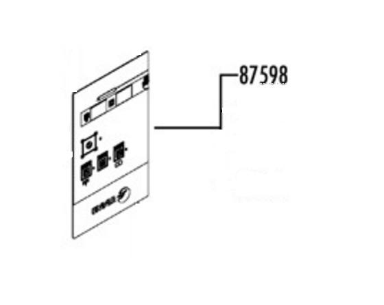 Pegatina panel mandos ad-120 fagor