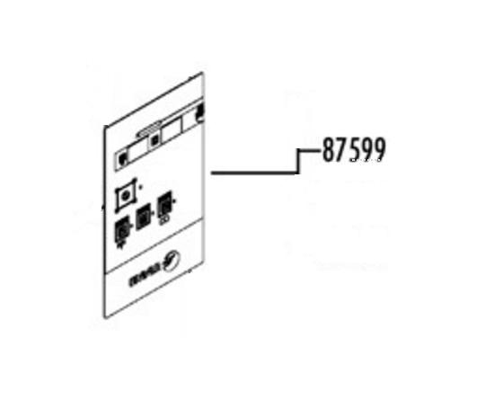 Pegatina panel mandos ad-120b fagor