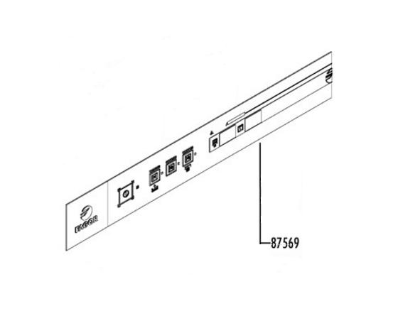Pegatina panel mandos ad-21b/ad-21c fagor