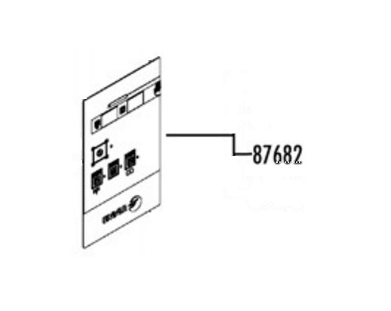 Pegatina panel mandos ade-120 fagor