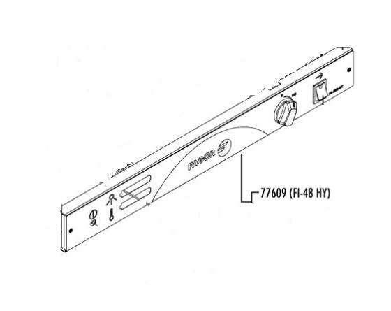 Pegatina panel mandos fi-48hy fagor