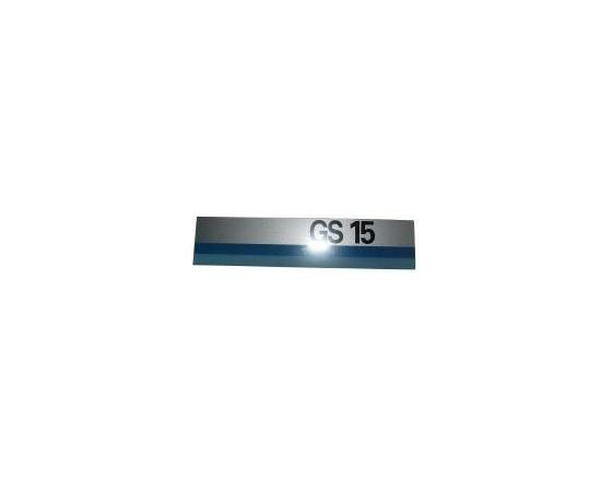Pegatina panel mandos gs-15 winterhalter