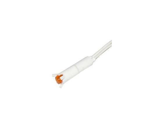 Piloto ambar Ø5.5mm 230v con cable