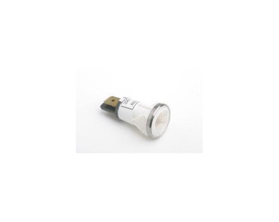 Piloto blanco Ø12mm 230v hoonved