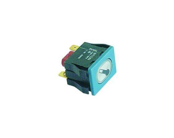 Piloto cristal 30x22mm 230v temperatura