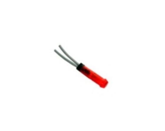 Piloto rojo Ø6mm 230v chocolatera