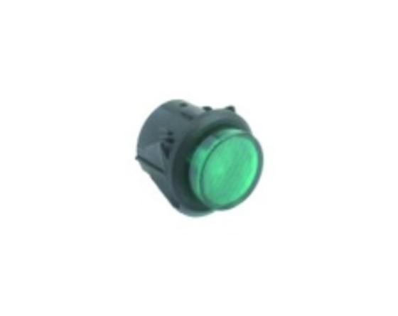 Piloto verde Ø25mm 230v linea blanca