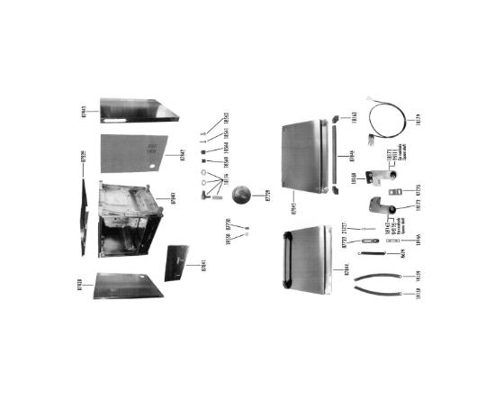 Puerta lavavajillas gs-7 m540x430mm jemi