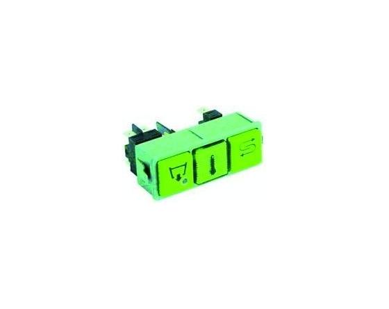 Pulsador 2+1piloto gs40/45 dihr