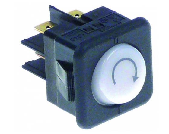 Pulsador 25x25mm ciclo lavado 230v 16a jemi