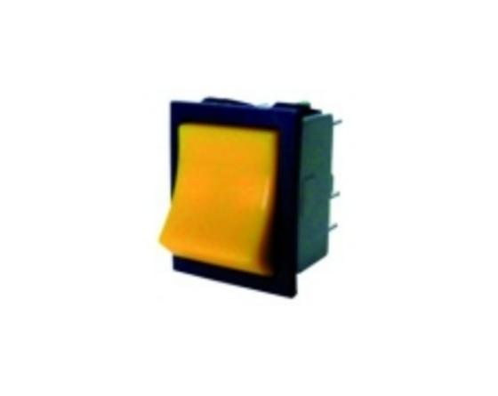 Pulsador rectangular lc-4000 linea blanca