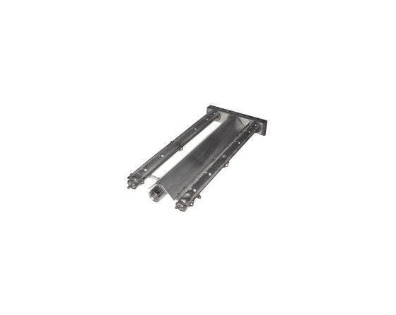 Quemador 430x200mm 2 filas barbacoa zanussi