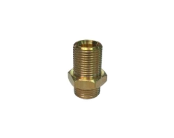 Racor 3/8x3/8 macho-macho especial bomba