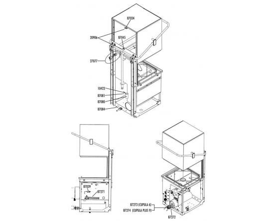Resistencia cuba 2700w 230v nikrom