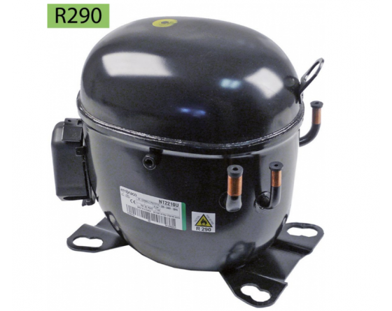 Compresor NT2210U R-290 1 1/4 Hp 230V 50Hz Embraco