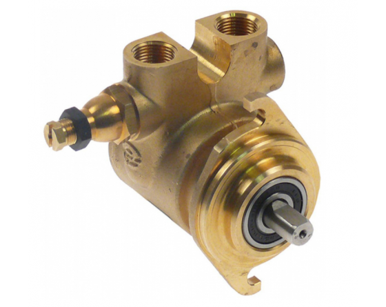 CABEZAL DE BOMBA FA204 FLUID-O-TECH L 75MM 200L/H EMPALME 3/8" GAS CON BYPASS LATÓN
