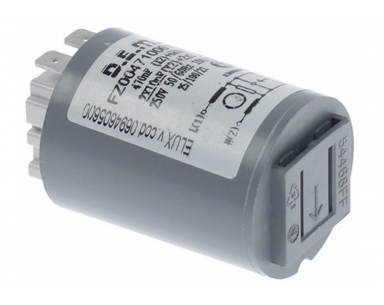 Filtro antiparÁsito 2x0,010µf 250v Alpeninox, Electrolux, Zanussi