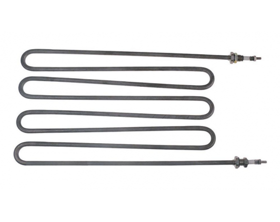 RESISTENCIA 3000W 230V ESPIRALES 1 L 303MM AN 170MM SUJECIÓN 2 ORIFICIOS EMPALME M4
