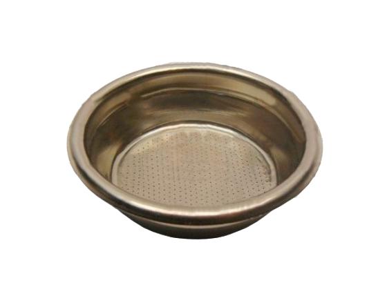 Filtro 2 cafes Ø60mm 12gr con bordon Rancilio